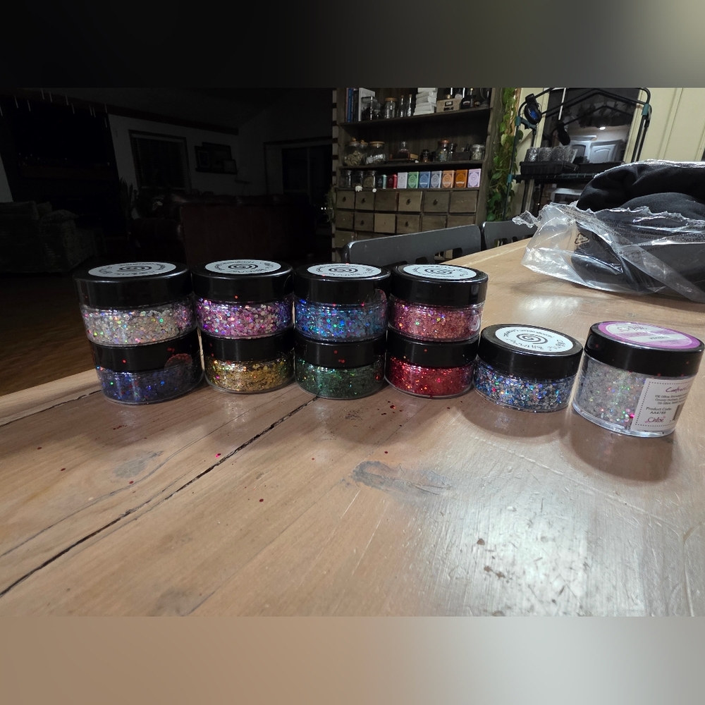 Cosmic Shimmer Holographics Glitter X9 Plus 1